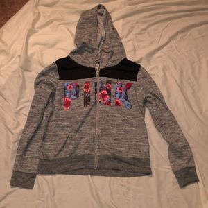 PINK Victoria's Secret Hawaiian print hoodie
